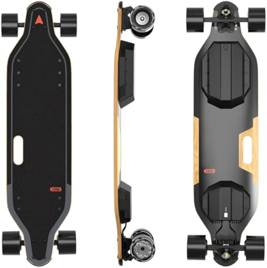 Meepo Campus V5/Envy E-Skateboard – 29 MPH, 4-Speed Control, Remote Included | Lightweight & Portable Handle Design